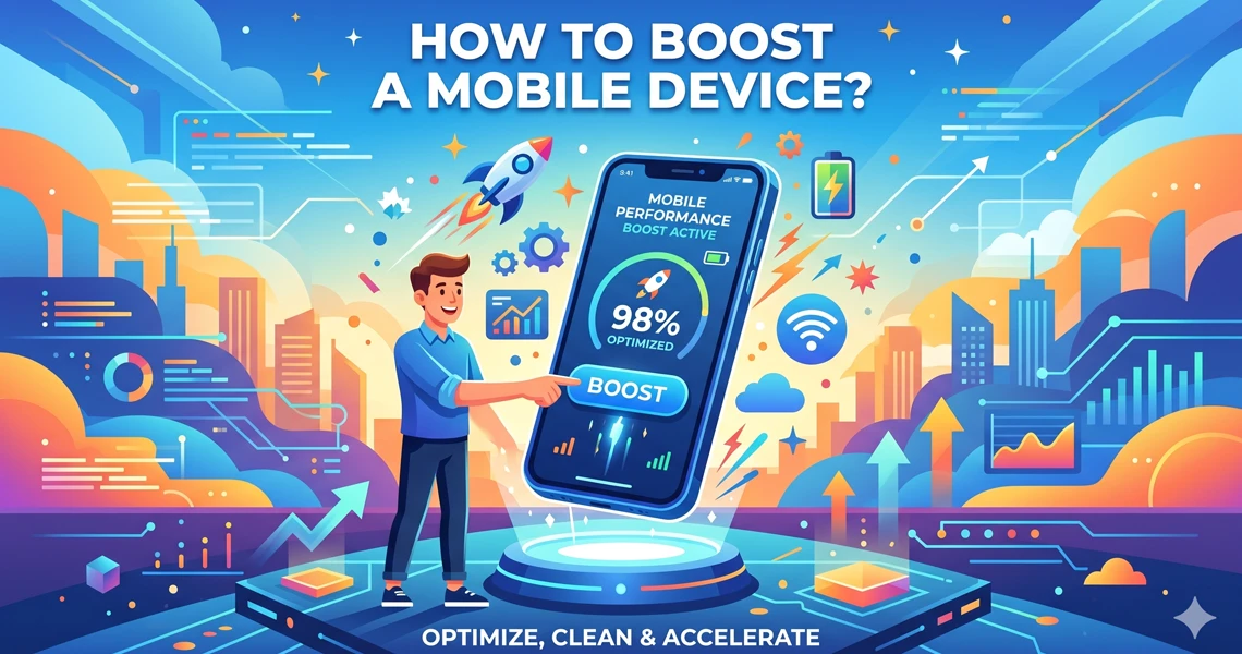 How to boost a mobile device?