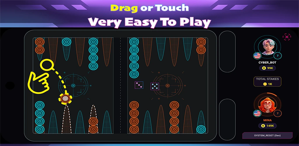 Online Backgammon for Faster, Smarter Play